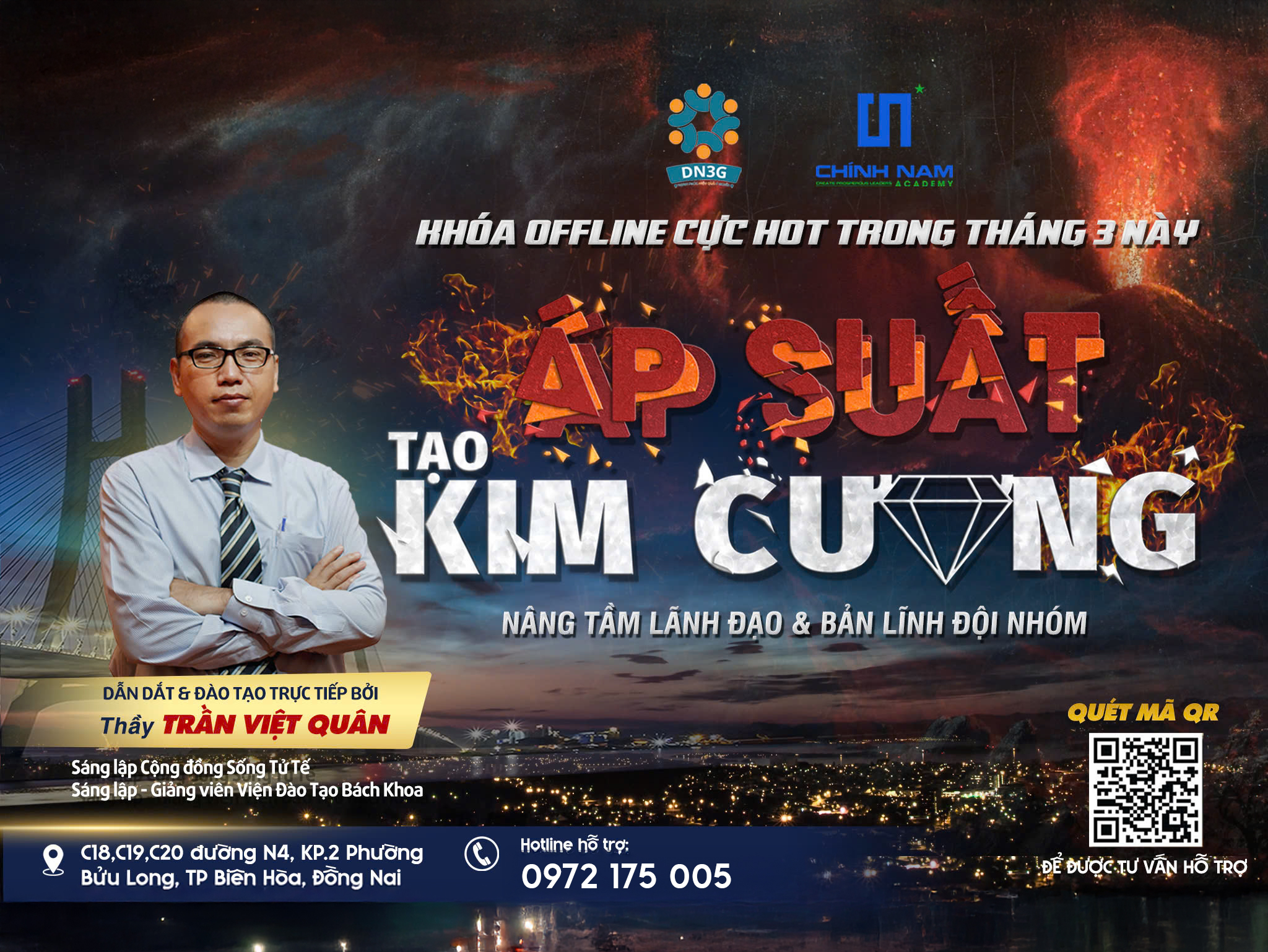 “ÁP SUẤT TẠO KIM CƯƠNG” – KHÓA HỌC THỰC CHIẾN DÀNH CHO ĐỘI NGŨ DOANH NGHIỆP TẠI ĐỒNG NAI